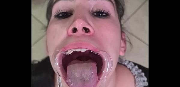 trendsFrench maid tries to drink her own piss with a lip retractor | funny